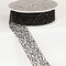 The Ribbon People Shimmering Black Glittered Web Craft Ribbon 1.5" x 54 Yards